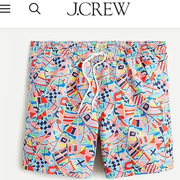 J. Crew Other - NWT J. Crew Liberty 6” Men’s Swim Trunks
